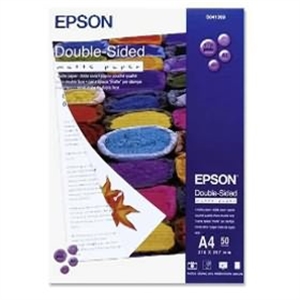 Epson S041569 dubbelzijdig fotopapier / mat / A4 / 178 gr. / 50 vel